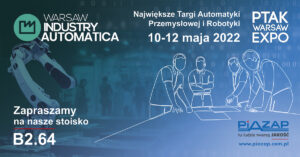 PiAZAP zaprasza na&nbsp;WARSAW INDUSTRY AUTOMATICA!