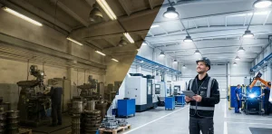 Modernizacja Oświetlenia Hal Produkcyjnych