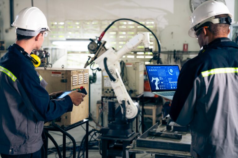 Roboty na produkcji w małej firmie rodzinnej