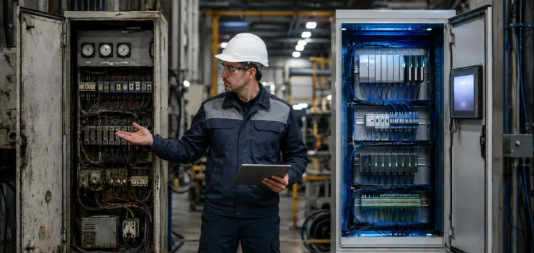 Modernizacja czy&nbsp;wdrożenie automatyki od&nbsp;zera? Jak różnią się etapy projektu